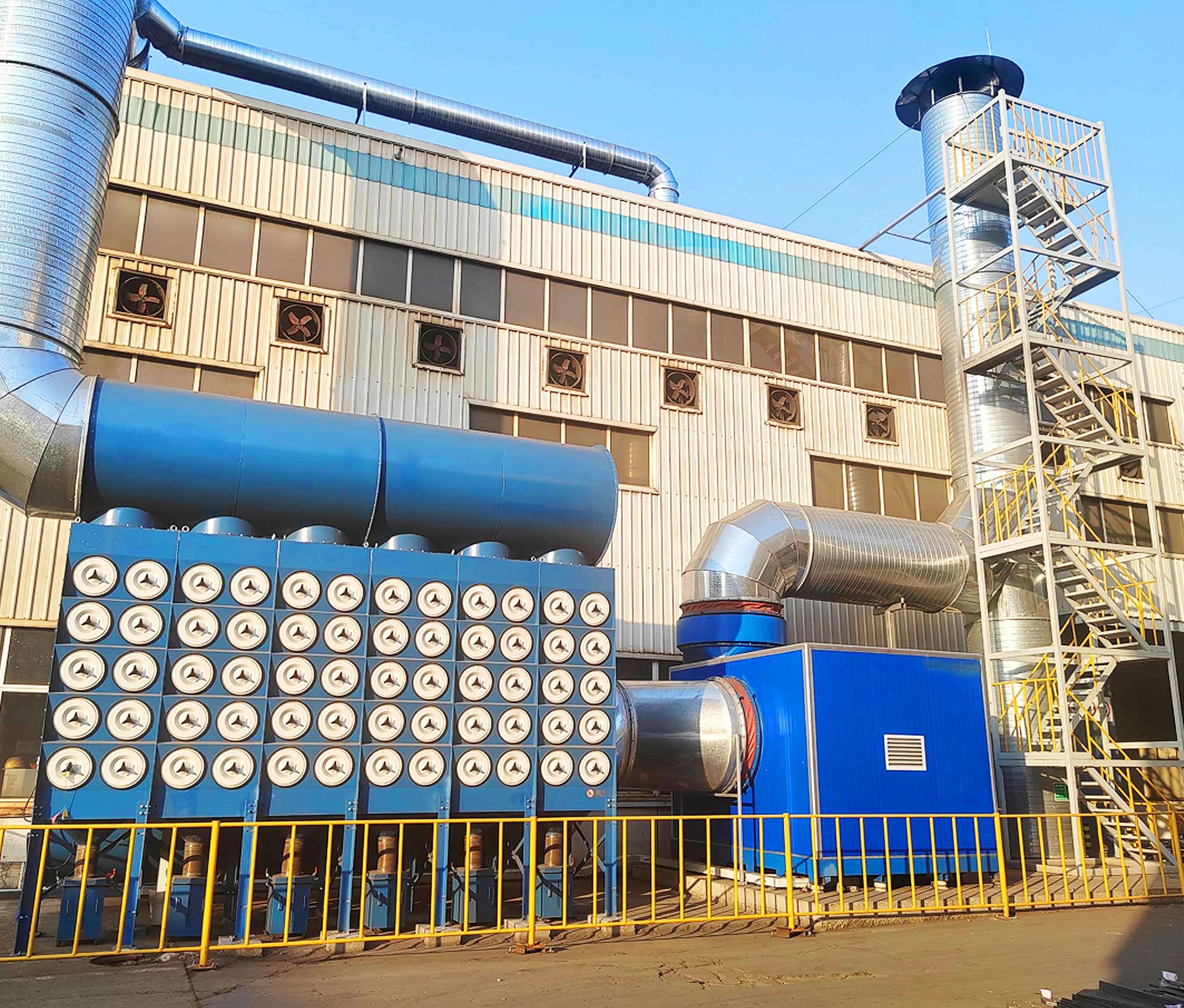 安徽某电力制造行业有限公司烟尘治理项目