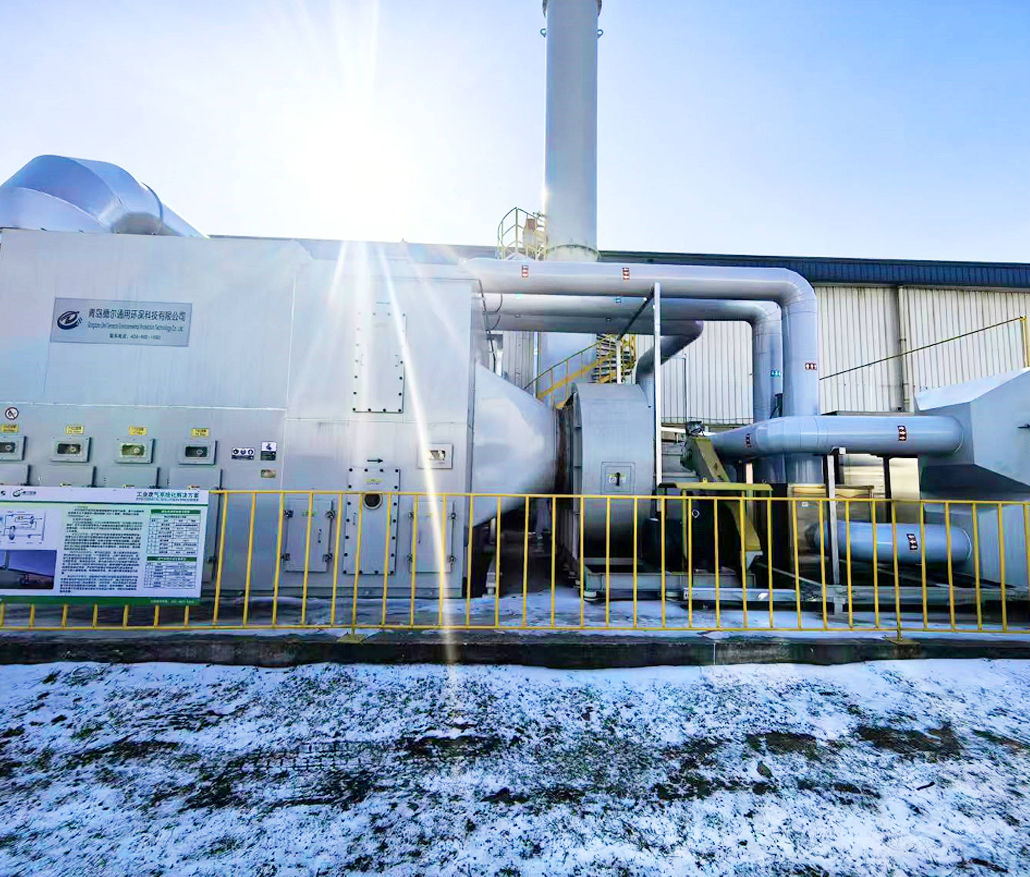 青岛某重工行业有限公司废气治理项目